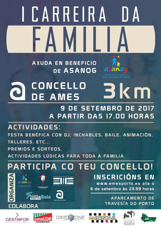 I Carreira da familia 2017 &#8211; Axuda en favor de ASANOG